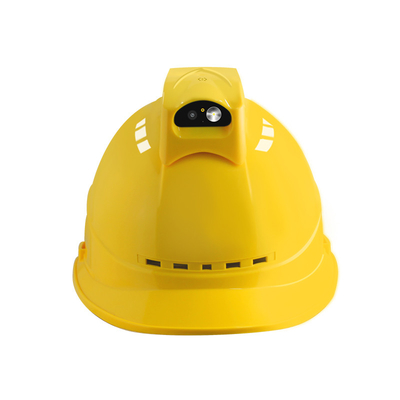 Bảo mật thông minh hardhat mũ bảo hiểm phát trực tiếp an toàn cho hệ thống quản lý trang web xây dựng