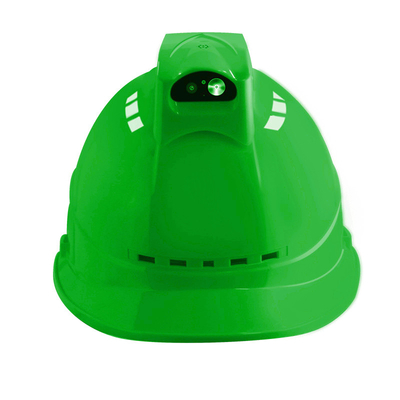 Bảo mật thông minh hardhat mũ bảo hiểm phát trực tiếp an toàn cho hệ thống quản lý trang web xây dựng