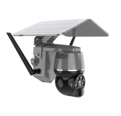 5V 2A ABS 4g Camera an ninh Wifi, 4g Ptz Camera chống cháy năng lượng mặt trời