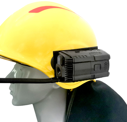 Lính cứu hỏa Trực tiếp Video Mũ bảo hiểm An toàn Máy ảnh Mũ cứng Camera Phát hiện Khí