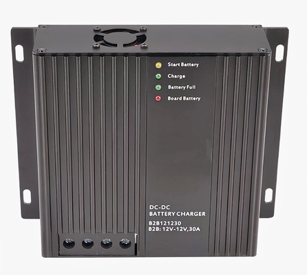 Bộ sạc pin DC 12V 30A Chất liệu Aluminm cho Du thuyền Thuyền RV