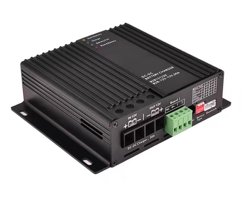 Bộ sạc pin DC 12V 30A Chất liệu Aluminm cho Du thuyền Thuyền RV