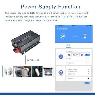 Bộ sạc pin 48V 10A AC DC Bộ sạc pin Lifepo4 Vít M8 IP22