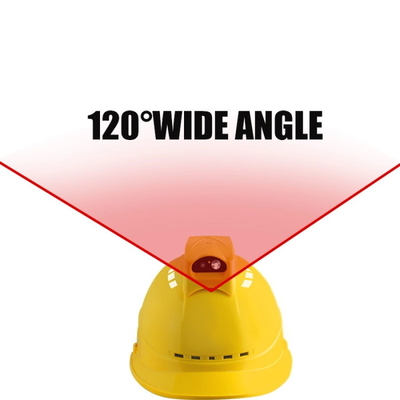 Camera phát trực tiếp bảo mật 4G GSM Video trực tiếp Xem khai thác Xây dựng an toàn Camera mũ bảo hiểm có thể đeo