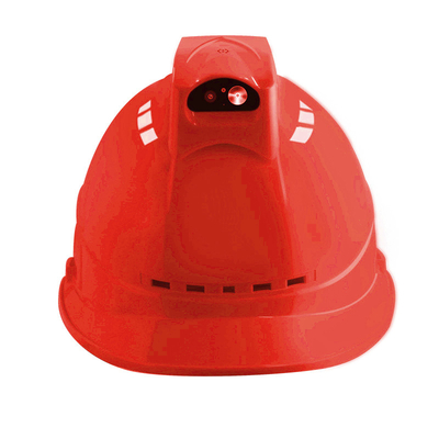 Mũ bảo hiểm an toàn thời gian thực 4G có hỗ trợ camera GPS Photo Video Audio Record cho công trường xây dựng