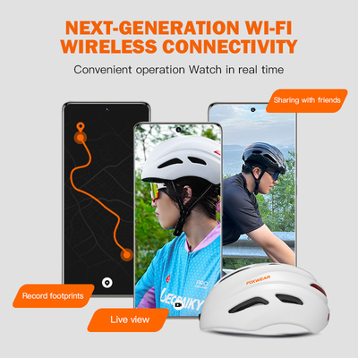 Mũ bảo hiểm an toàn 130 độ Camera Xe máy Xe đạp Xe đạp Xe tay ga Cưỡi Camera Mũ bảo hiểm