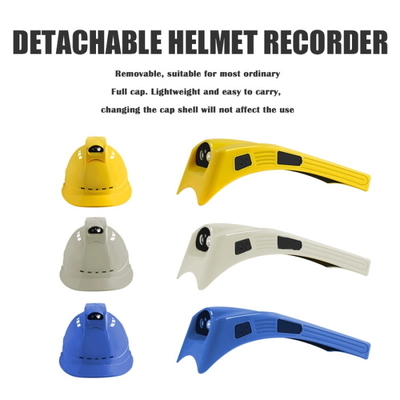 ABS Helmet Live Streaming Live Audio Safety Protection Helmet for Constructon Site Gas and Oil Company