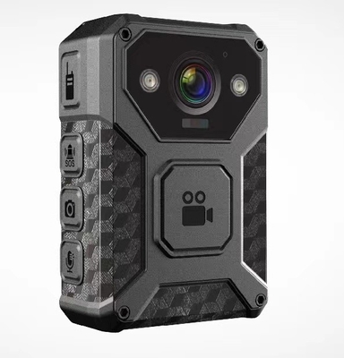 Nút lớn phía trước Camera đeo trên cơ thể 4G Camera giám sát cơ thể 1080P Ghi âm 15 giờ