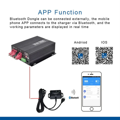 Bộ sạc pin DC 12V 30A MPPT cho pin Lithium Gel chì AGM Sealed Lifepo4