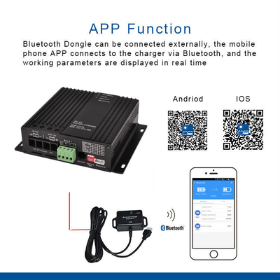 Bộ sạc pin 12V 30A DC Chất liệu nhôm cho du thuyền RV
