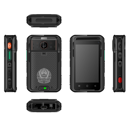 5G NR / SA Camera hình ảnh nhiệt cơ thể 4K HD 3500mah Cáp kép EIS 4G 64GB 3,1 inch LCD
