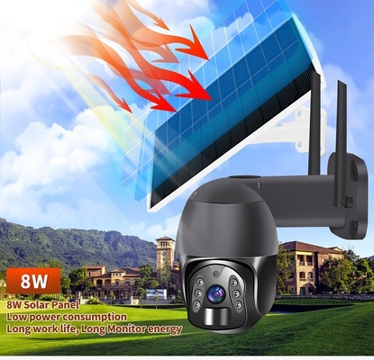 Máy ảnh gia đình thông minh Mini 4G Camera Camera an ninh trực tuyến Sạc năng lượng mặt trời được xây dựng trong pin lithium