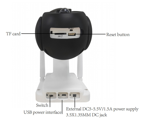 Tuya Wifi pin mặt trời Camera an ninh 4G PTZ Camera cho sân nhà trong nhà ngoài trời