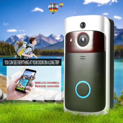 166 độ Field Of Angle View WIFI Video Doorbell Motion Detection Remote Live View