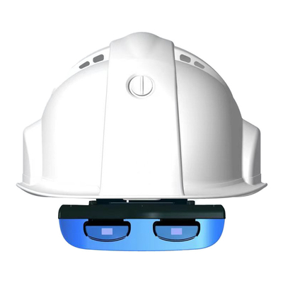 Camera mũ 4G kính AR tương tác AI GPS trực tiếp video Geo-Fencing Địa điểm xây dựng truyền tải không dây EIS