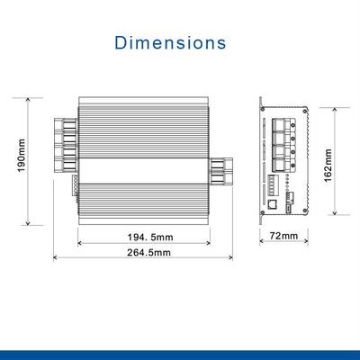 Bộ sạc pin DC 30A 390W cho pin 12V Nhiệt độ bù đắp Trọng lượng nhẹ ở 1,5kg