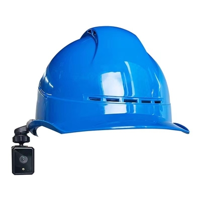 Camera bảo mật 4G Wifi Mini Hardhat Camera GPS Communication Monitor Hệ thống VMS