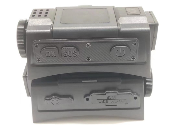Máy ảnh bảo vệ mũ bảo vệ tầm nhìn ban đêm với chụp ảnh laser và bộ nhớ 2G 16G