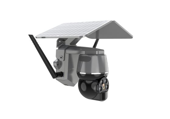 Camera CCTV Mặt trời 4G Hi3518E SoC loa góc nhìn rộng 120 độ