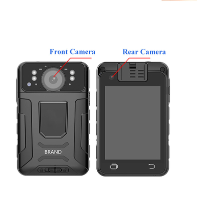 AI Nhận dạng khuôn mặt Cảnh sát Camera cơ thể 2 Way Talk Night Vision Hệ thống Android