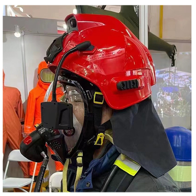 802.11b/g Protocol Firefighter Rescue Helmet Thermal Imaging Sensor Với thẻ TF 64GB Và dung lượng lưu trữ