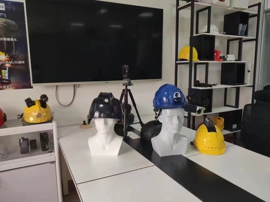 802.11b/g Protocol Firefighter Rescue Helmet Thermal Imaging Sensor Với thẻ TF 64GB Và dung lượng lưu trữ