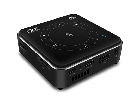 Khu vực chiếu 30-120 Inch Mini Portable Projector với độ tương phản cao