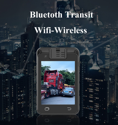 Camera cơ thể cảnh sát chống nước 4G IP67 với kết nối WiFi theo dõi thời gian thực