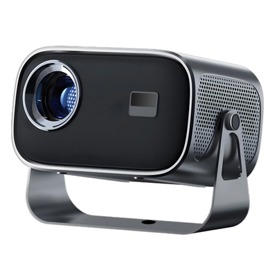 Máy chiếu di động nhỏ với WiFi6 2.4G/5G 802.11a/b/g/n/ac/ax GPU ARM Mali-450 MP2 GPU 720P LCD Projection Technology