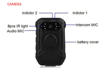 Máy ảnh đeo trên cơ thể 4G độ nét cao