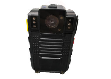 Camera giám sát toàn thân màu đen, Camera đeo vai cảnh sát Chipset MTK8735