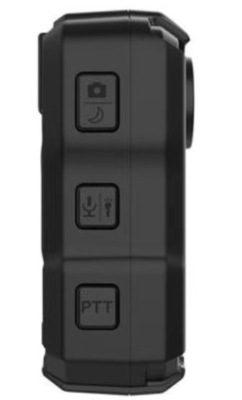 Video ghi âm chuyên nghiệp 4K Camera đeo cơ thể với ống kính góc rộng 140 độ và micrô