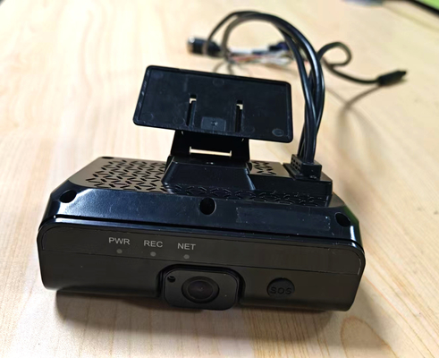 Người lái xe nhận dạng khuôn mặt Dashboard 4G Dashcam Camera kép AI ADAS DMS