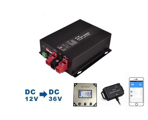 Bộ sạc pin 48V Điện áp bình thường DC12V đến 48V Với điện tự tiêu thụ 35 MA Điện xuất tối đa 15.4A
