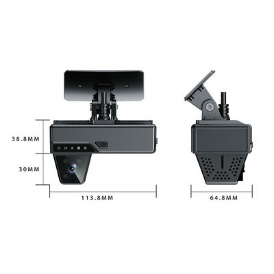 4G nhận dạng khuôn mặt AI Dashcam ADAS DSM SOS GPS Hệ thống hỗ trợ lái xe tiên tiến với nén video H.264/H.265