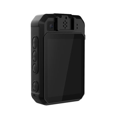 Máy ghi hình trên người 4G Wifi cho lực lượng thực thi pháp luật, màn hình LCD cảm ứng 2.4 inch