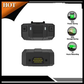 Máy ảnh thân hình cảnh sát dùng pin 3100 MAH, Máy ảnh cơ thể Wifi định dạng video