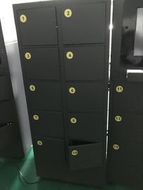 Trạm gắn mũ bảo hiểm 20 cổng với phần mềm quản lý Màn hình cảm ứng 19 inch