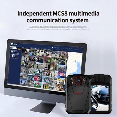 4G Wifi Bodycam Hệ thống Android màn hình cảm ứng 2,4 inch ONVIF RSTP
