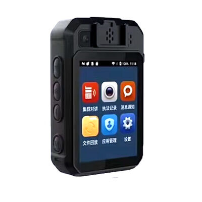Máy ghi hình phát trực tiếp và thực thi pháp luật Bodycam 4G nâng cao