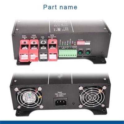DC 12V 60A 930W AC110-240V / 45Hz-65Hz MPPT Bộ sạc pin 12V/30A