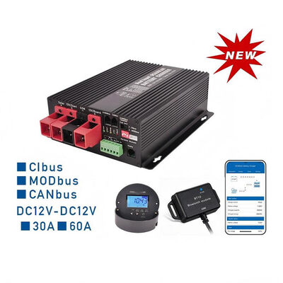 DC 12V 30A 60A bộ điều khiển bộ sạc Canbus Cibus Modbus