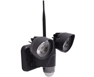 IP65 Máy ảnh an ninh HD không dây chống nước IP65 Giá đỡ đèn lũ làm vườn Bộ cảm biến PIR 720P