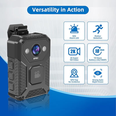 Body Safety Guard Camera Recorder 4G Wifi Onvif Rtsp Rtmp Tiếp cận trực tiếp