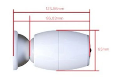 Camera IP video không dây Full HD 1080P Pin sạc ngoài trời Không thấm nước