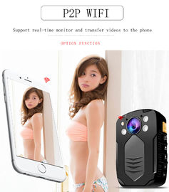 Camera thân hình cảnh sát video HD 4K 2 inch 1080P với tầm nhìn ban đêm & đầu ra video HDMI