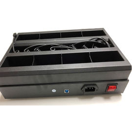 8 cổng Trạm sạc đa năng Đế sạc nhôm cho máy ghi camera thân máy cảnh sát