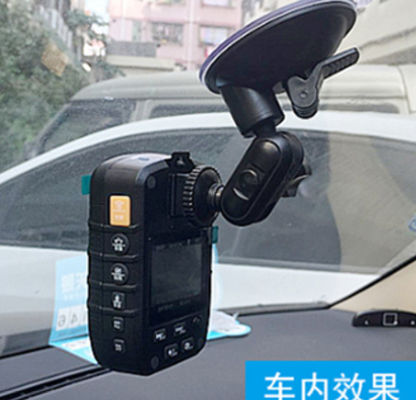 Máy ảnh đeo kính 4K Police Worn cao Màn hình độ phân giải Water mark Protect