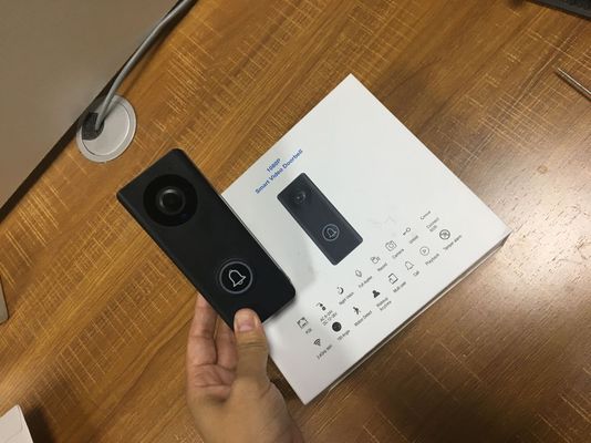 Mở khóa máy ảnh chuông cửa có hình 150 ° 128gb Monitor Intercom