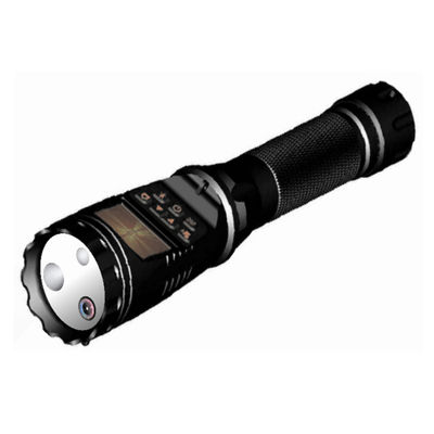 Máy ghi âm LED 120 độ Đèn pin chiến thuật cảnh sát